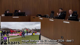 Hoger Beroep Museumplein DemonstrantenDeel 1 vanaf 20 uur httpsvideowaarheidnlp13411 [upl. by Marcell673]