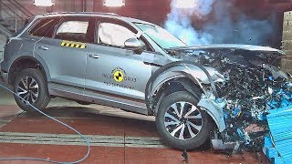 2021 VW Touareg – Really Safe SUV – Crash Test [upl. by Daney786]