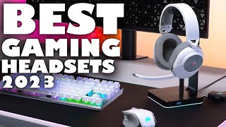 TOP 10 BEST GAMING HEADSETS 2023 [upl. by Enovad857]