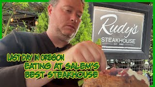 Eating at Salems Best Steakhouse Last Day In Oregon [upl. by Candice438]