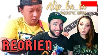 TAPPING MAESTRO 🎸 Alip Ba Ta  Reorien  REACTION alipbata reaction indonesia [upl. by Eben]