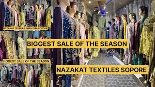 NazakatTextiles BIGGEST SALE [upl. by Vlad]