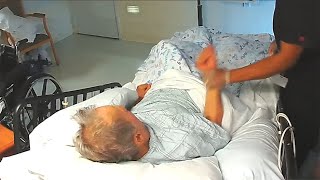 Video shows healthcare worker accused of assaulting patient [upl. by Yrrol678]