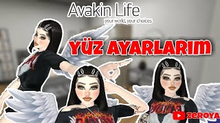 AVAKİN LİFE YÜZ AYARLARIM  Avakin Life Face Look Ideas [upl. by Fitzgerald]