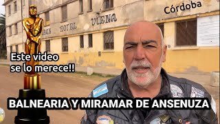 Miramar de Ansenuza  Balnearia Hotel Viena  Córdoba  en moto por Argentina [upl. by Artiek972]