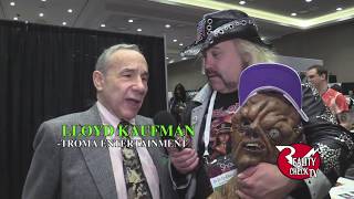 Troma Films lloyd Kaufman at AVN 12619 [upl. by Rene366]