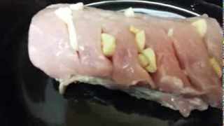 EASY CROCKPOT RECIPE BLACK PEPPER PORK LOIN [upl. by Ramin]