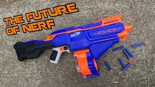 NERF Elite Infinus Review  Never run out of ammo again  Walcom S7 [upl. by Jereme]