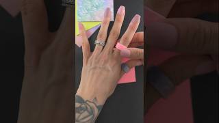 Sticky note origami ring origami [upl. by Delogu690]