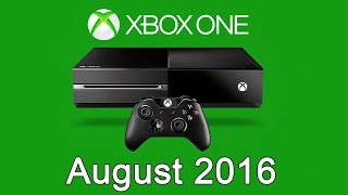 XBOX ONE Free Games  August 2016 [upl. by Merralee569]