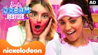 Barbie Bestie Blindfolded Makeover Challenge  Barbie Dream Besties Challenges [upl. by Cacie]