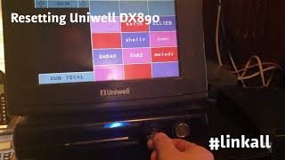 Resetting old faithful uniwell dx890 Tx850 Tx875 uniwell support [upl. by Aimahs]