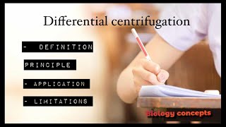 Differential centrifugation in hindi ll biology ll [upl. by Naeroled]