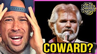 Rapper FIRST time REACTION to Kenny Rogers  Coward Of The County Im FLOORED [upl. by Eseyt]