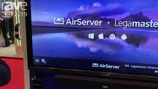 ISE 2019 Legamaster Presents AirServer Software Easy BYOD Streaming to PCMac [upl. by Ynnej]