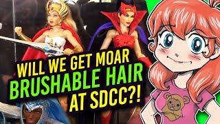 New SheRa and MOTU Announcements Coming to SDCC More Brushable Hair [upl. by Finstad]