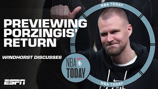 Kristaps Porzingis’ role in NBA Finals would be ‘extremely important’  Windhorst  NBA Today [upl. by Aney]