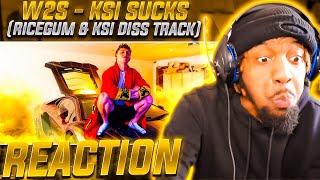 HARRY DESTROYED KSI  W2S  KSI Sucks RiceGum amp KSI Diss Track REACTION [upl. by Ahtnamas]