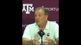 Jimbo Fisher expressed his thoughts on conference realignment 👀 shorts [upl. by Martelle]