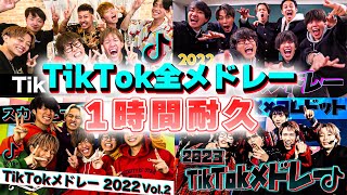 【1時間耐久】TikTokメドレー2021〜2023 スカイピース コムドット [upl. by Irakab]