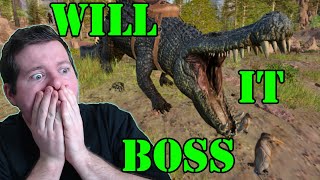 Will it Boss Deinosuchus  How to Easily Kill Alpha Bosses in Ark Survival Ascended 2024 [upl. by Ahsinirt]