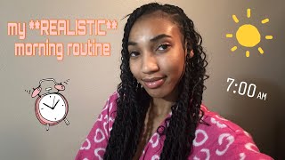 REALISTIC Morning Routine How I ACTUALLY Start My Day [upl. by Ybocaj]