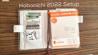 2022 Hobonichi A6 Original Setup [upl. by Paucker]