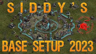 War Commander Siddys Base Setup 2023 [upl. by Nhguavoj125]