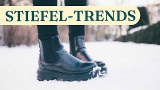 StiefelTrends 20212022 Das sind die Lieblinge im Winter [upl. by Atnauq]