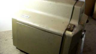 Vintage School Office Copier Mimeograph Machine [upl. by Azeret]