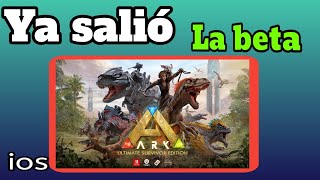 Por FIN hoy y MAÑANA saldrá la beta del ark mobile renovado [upl. by Inman]