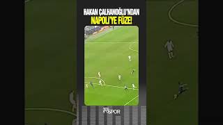 🎥🔥Hakan Çalhanoğlu’nun Napoli kalesine gönderdiği füze [upl. by Tnarg]