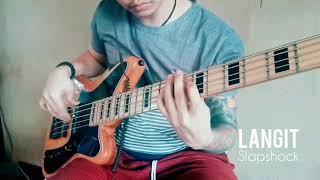 Langit  Slapshock Bass Cover [upl. by Felizio]