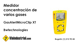 Medidor concentración de varios gases GasAlertMicroClip XT [upl. by Oaks620]