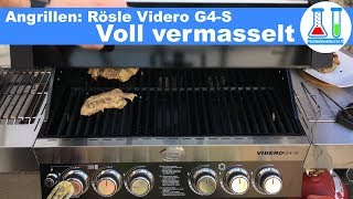 Das erste Mal voll vermasselt 🙈 Angrillen mit dem Rösle Videro G4S Gasgrill mit Sizzle Zone [upl. by Pettifer]