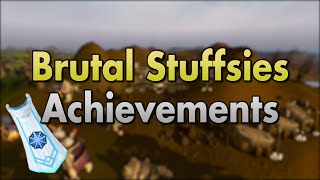 Brutal Stuffsies Runescape Achievement [upl. by Eiramana]