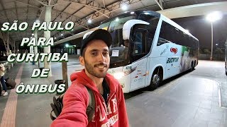 VIAJANDO COM A EUCATUR DE SÃO PAULO PARA CURITIBA [upl. by Anikehs728]