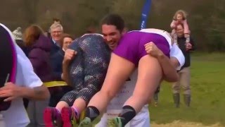 9th annual UK wifecarrying championships [upl. by Notsruht]