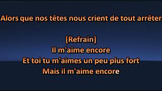 Coeur De Pirate  Comme des enfants  Karaoke  Lyrics [upl. by Bakemeier]