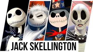 Jack Skellington  The Pumpkin King Evolution The Nightmare Before Christmas [upl. by Yssirc]