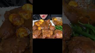 ASMR EATING SPICY CHICKEN CURRY [upl. by Agnesse]