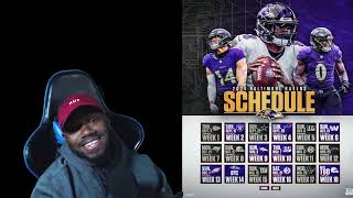 Baltimore Ravens 2024 Schedule  MY THOUGHTS 🤔 [upl. by Hakym]