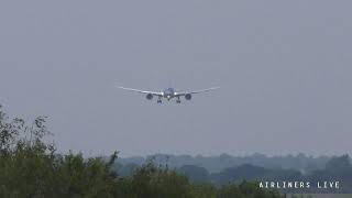 AIRLINERS LIVE Plane Spotting  Manchester Airport [upl. by Mame]