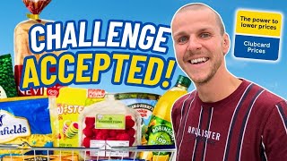 NEW Tesco Clubcard Challenge event  UK Weekly Grocery Haul [upl. by Bubalo894]