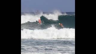 Surfing Hawaii surf surfers longboard supsurfing surfing northshore haleiwa chuns waves [upl. by Alleoj]