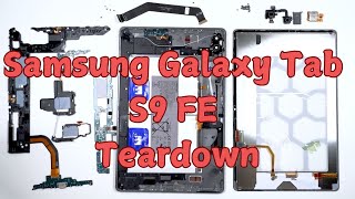 Samsung Galaxy Tab S9 FE Teardown Guide [upl. by Carla]