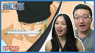 ZORO 🥶🥶  One Piece Episode 560 Couples Reaction amp Discussion [upl. by Harold97]