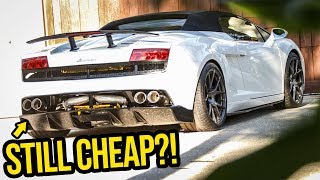 Heres How Much Money My Cheap Lamborghini ACTUALLY Cost To Rebuild [upl. by Lehcor228]