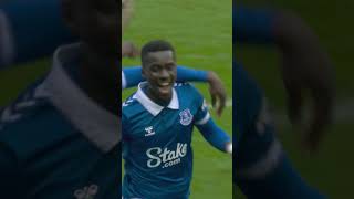 IDRISSA GANA GUEYE SCORES BIG GOAL AGAINST NOTTINGHAM FOREST everton premierleague football [upl. by Edge44]