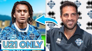 I Rebuilt COMO into Serie A Winners using AMAZING Wonderkids ONLY [upl. by Ileyan]